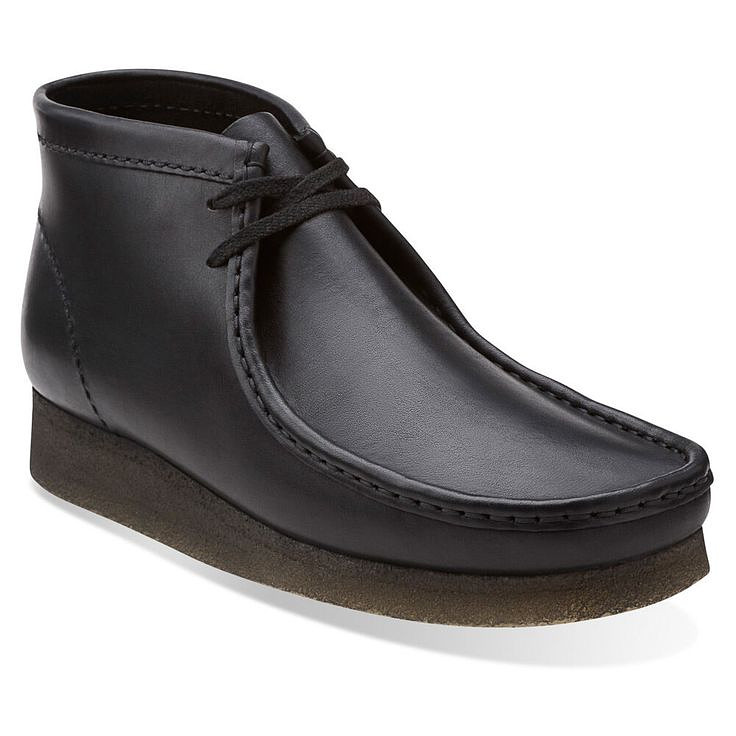 Clarks Leather Black